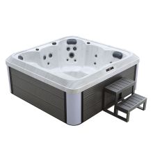 Easy Hot Tub Maintenance 4 People Outdoor Freestanding Jet Massage Hydro Spa