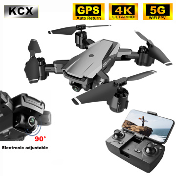 KCX Professional Quadcopter drone Gps 4K camera 1080P 5G WIFI FPV 20 Minutes Long Flight Smart Following RC Drones VS SG907