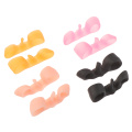 1Pair Silicone Gel Foot Fingers Two Hole Toe Separator Bunion Corrector Snail