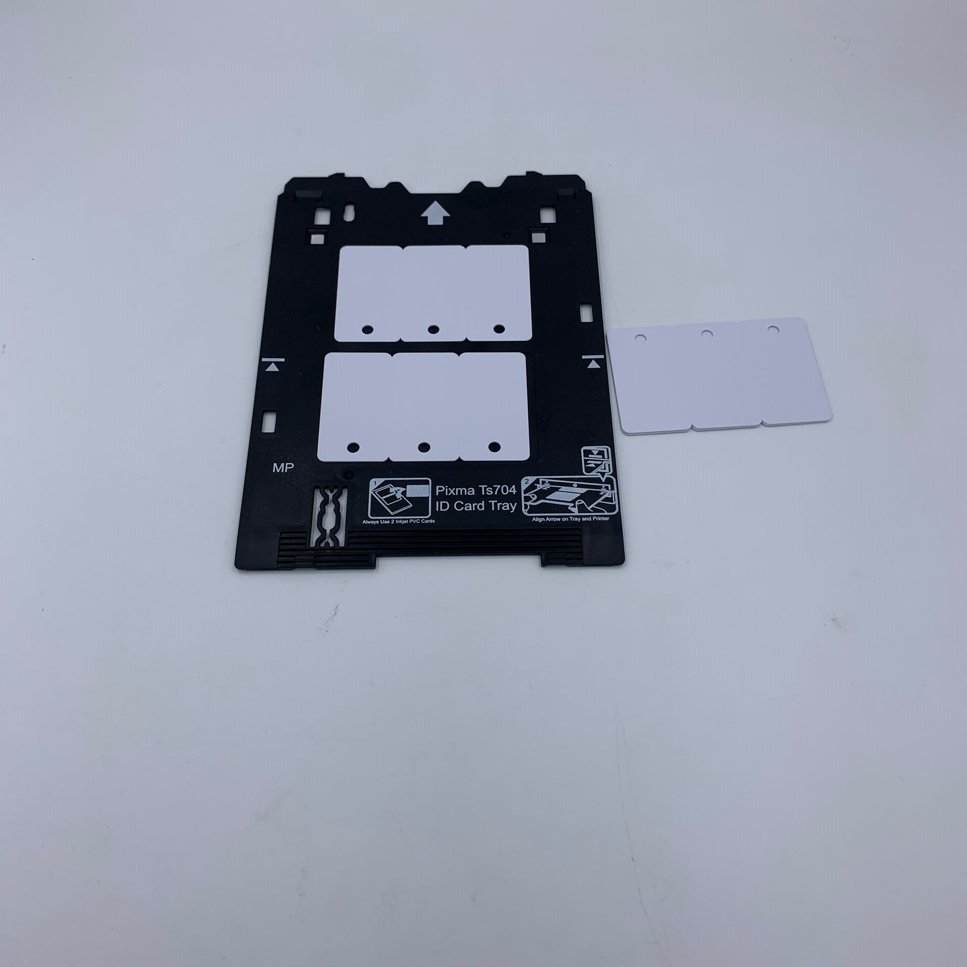 Inkjet PVC ID Card Tray Plastic Card Printing Tray for Canon TS701 TS8210 TS8310 TS9510 TS9521C