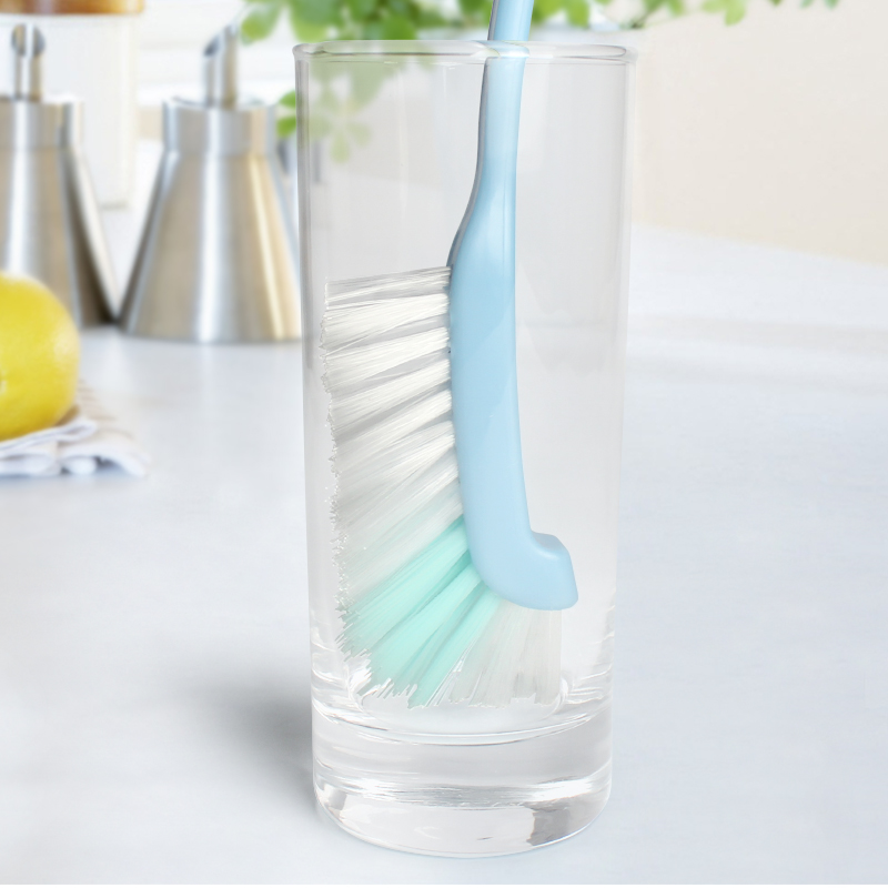 Long handle sink Cleaning Brushes Hand Cup brush Right angle Kitchen brush tools bottle cleaner cleaning supplies Plastic Hard