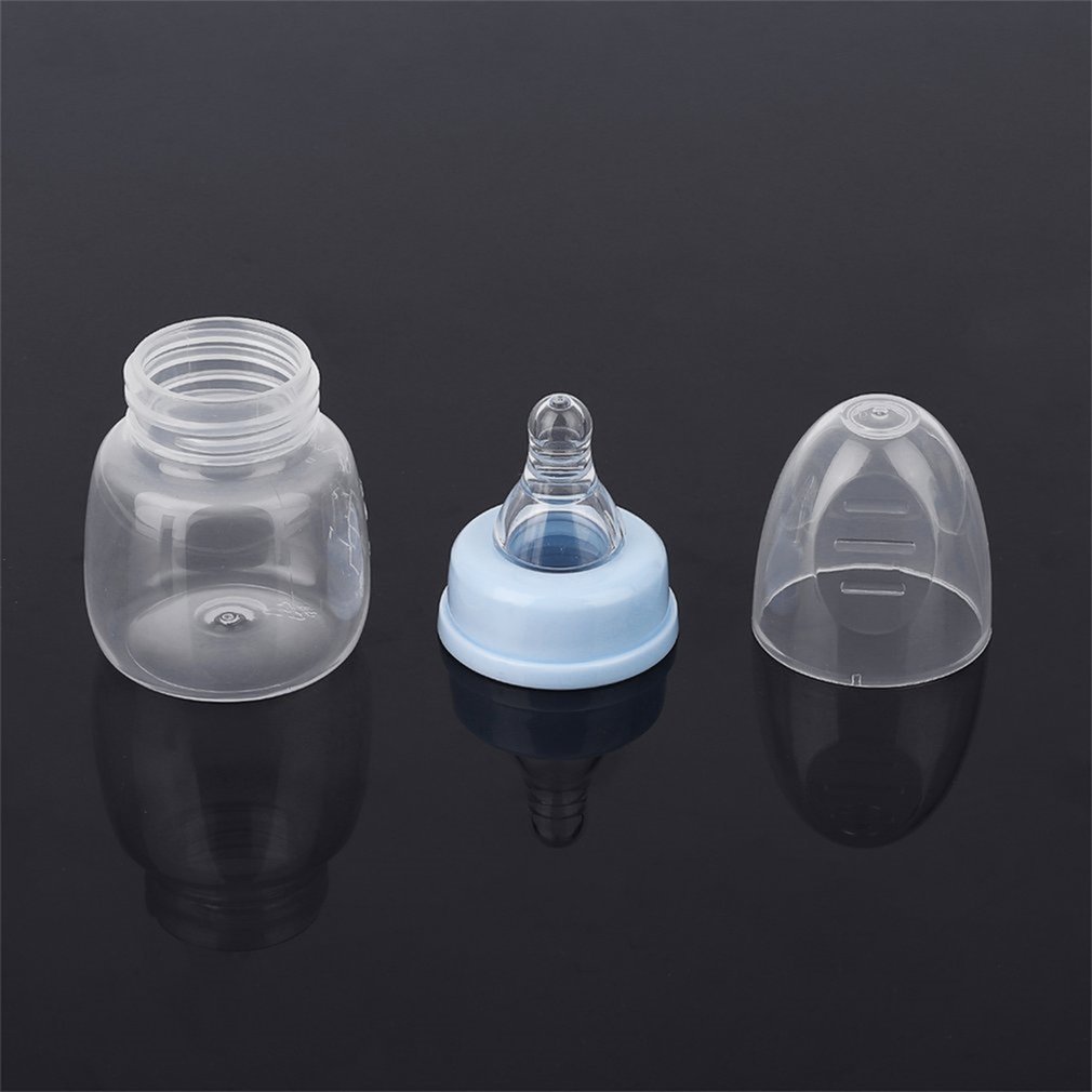 Infant Baby Feeding 0-18 Months Feeder 60ML PP Nursing Juice Milk Mini Hardness Bottle Baby Bottles And Nipples