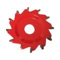 Hot New Circular Saw Cutter Round Sawing Cutting Blades Discs Open Aluminum Composite Panel Slot Groove Aluminum Plate