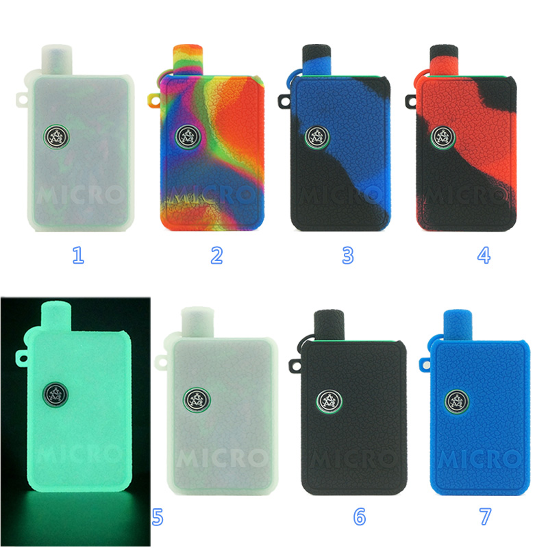 Texture Case for ASVAPE MICRO ELF Box Mod Kit 1100mAh Protective Silicone Cover Skin Sleeve Shield Wrap