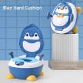 Blue Hard Cushion