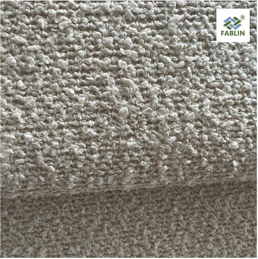 Soft Cream Olefin Fabric for Outdoor Use