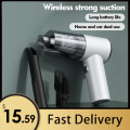 Mini Wireless Car Vacuum Cleaner Super Strong Suction 4500Pa Portable Handheld Auto Vacumm Cleaner For Office Home Car