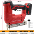 Wireless Electric Nail Guns 1500/3000MA F30C 30mm Nailer Stapler Tools for Furniture Frame Carpentry Wood working