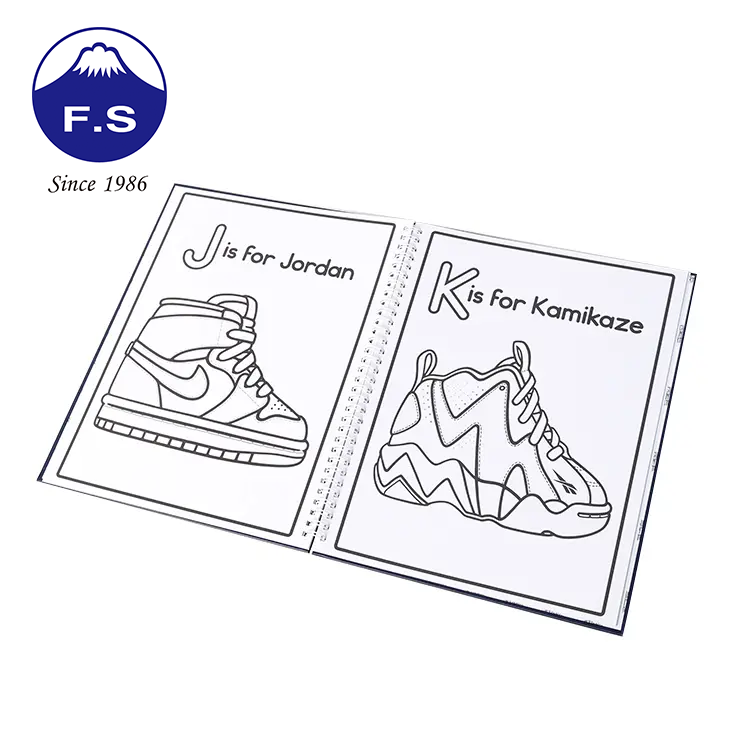 Eco Paper Wire Binding Drawing Book For Kids