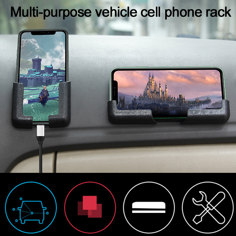 Car Holder For Phone Car center console mobile phone holder adjustable width charging car navigation rack Mobile Stand Smartp