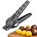 Household Portable Nut Opener Cutter Gadgets 2 in 1 Quick Chestnut Clip Walnut Pliers Metal Nutcracker Sheller Kitchen Tools