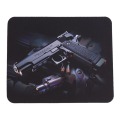 new Gun Picture Anti-Slip Laptop PC gaming Mice Pad Mat Mousepad For Optical Laser Mouse Wholesale