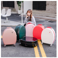 20''Rolling luggage set children suitcase with wheels kid trolley bag girl's travel cabin carry on luggage cartoon Cute box Cute