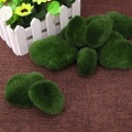 10Pcs Moss Balls Decorative Stone Artificial Simulation Garden Plant Vase Filler HT0803