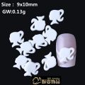 Resin Beads 200pcs 9x10mm Resin Girl Doll Design Nail Art Decorations Flatback for Nail Art Nice Glue on Sticker Resin Beads