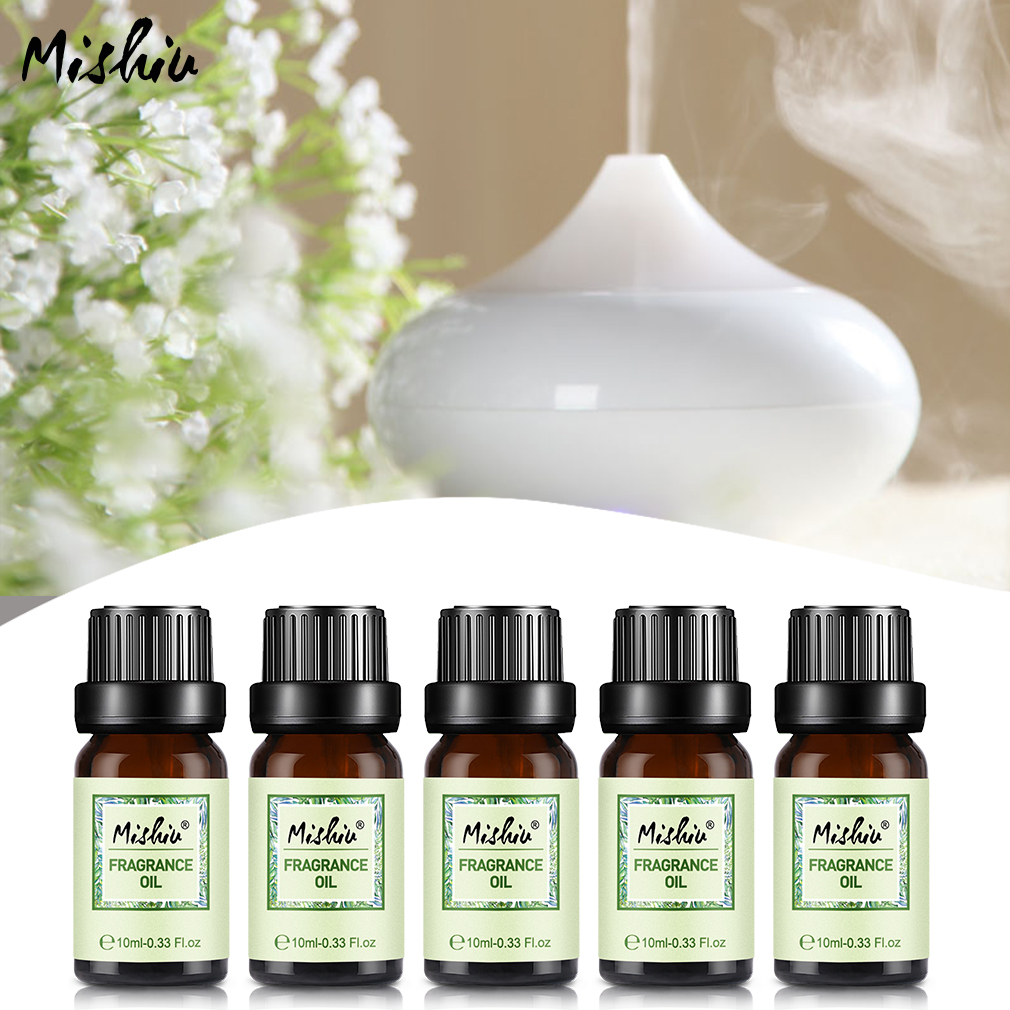 Mishiu Apple Fresh 100% Natual Fragrance Oil For Relax Fragrance Oil Relieve Stress Aromatherapy Diffusers Oils 10ML
