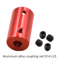 Aluminum Alloy Coupling Bore 5mm 8mm 3D Printers Parts red Flexible Shaft Coupler Screw Part For Stepper Motor Accessories