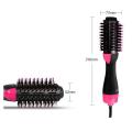 3 In1 Multifunctional Hair Dryer Volumizer Rotating Negative Ion Hair Straightener Curler Iron Comb Hair Brush Roller Styler