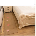 Linen Anti-Slip Kitchen Mat Absorb Water Kitchen Carpet Runner Rug Cartoon Bath Mat Floral Home Doormat Bedroom Floor Area Rugs