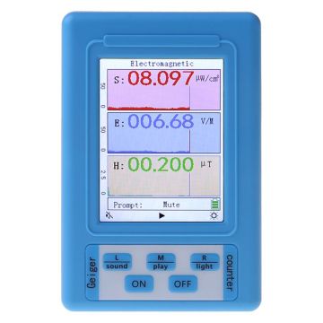 Electromagnetic Radiation Detector EMF Meter Radiation Dosimeter Monitor Tester BR-9A