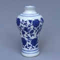 guci YEFINE Vintage Home Decor Ceramic Flower Vases For Homes Antique Traditional Chinese Blue And White Porcelain Vase For Flow