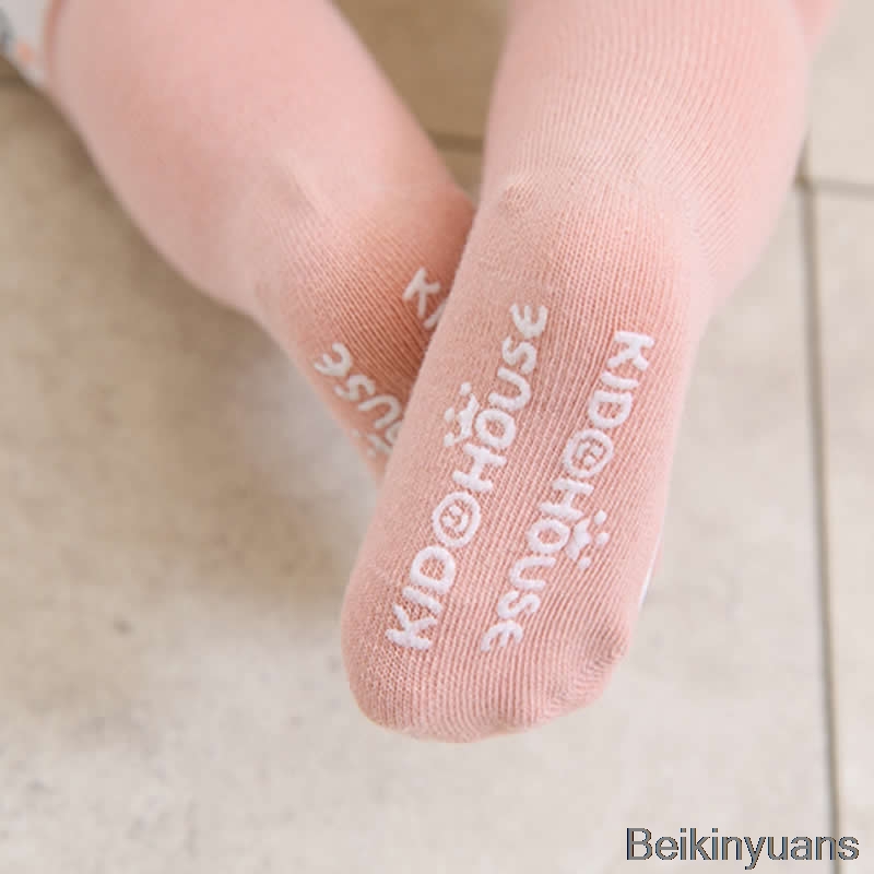 Newborn Toddler knee high sock Baby Girl Boy Socks anti slip Cute Cartoon Cat Fox leg warmers For newborns infant Warm Long Sock