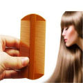 1PC Portable Double Side Beard Comb Fashion Leather Bag Anti Static Wooden Fine Coarse Teeth Mustaches Beard Brush Comb