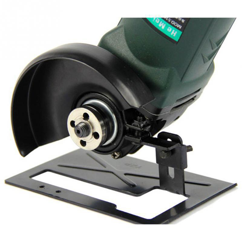 Thickened Angle Grinder Holder Shield Guard Bracket Adjustable JZ50233 Cutting Machine Support Stand For Wood