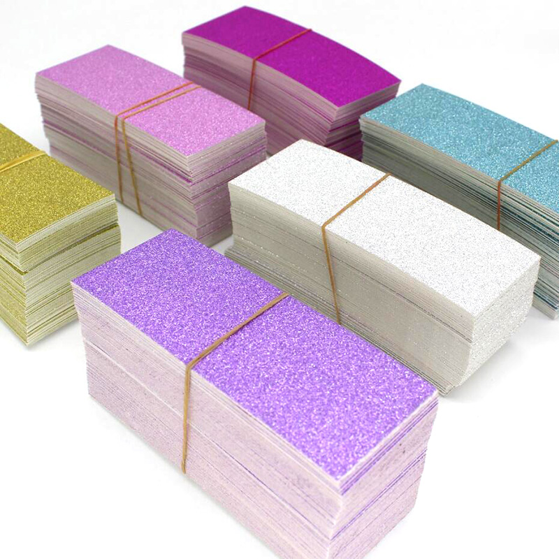 50/100/200pcs internal Glitter Background Paper for Sliding Cases Professional Packaging Accessories for Eyelash Case For the inside of the eyelash packaging box