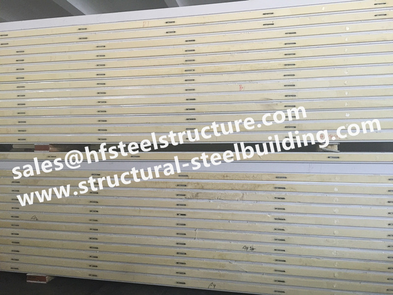 Prefabricated cold storage in PU sandwich panels for food