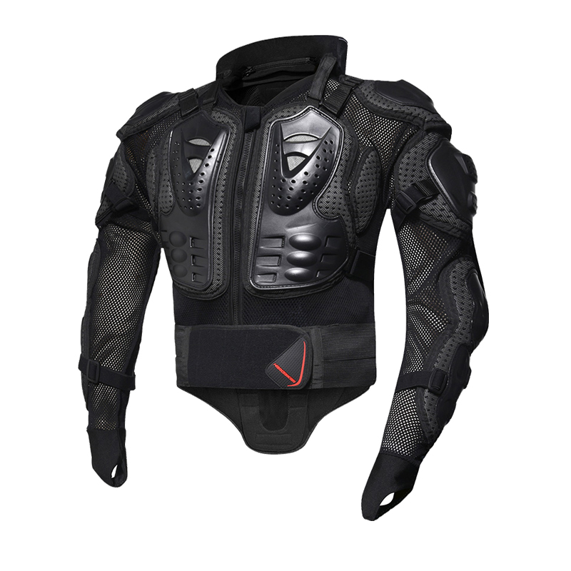 HEROBIKER Motorcycle Jackets Moto Body Armor Motorcycle Protection Motocross Motorbike Jacket With Neck Protector for Summer