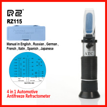 RZ High Quality Antifreez Refractometer Freezing point Urea Automotive fluid Glass water tester meter ATC Tool RZ115