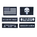 Military Embroidered Velcro Patches Great For Cloth