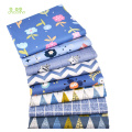 Chainho,8pcs/Lot,New Cartoon Series Twill Cotton Fabric,Patchwork Cloth,DIY Sewing Quilting Fat Quarters Material For Baby&Child