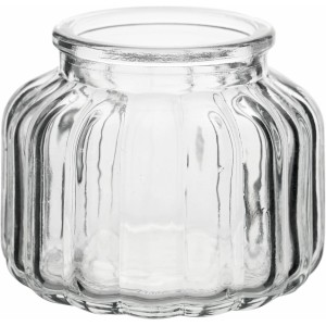 Pumpkin glass storage jar