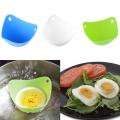 Safety Silicone Egg Cooker Poach Cook Mold Kitchen Cooking Accessories Pancake Egg Tool Mold Bowl Plastic Poached Egg Tool