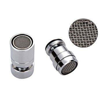 Brass Water Saving Tap Faucet Aerator Sprayer Attachment with 360-Degree Swivel