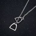 New Fashion Lucky Horseshoe Necklace for Lady Girls Unique Horse Footprint Charm Chokers Necklaces for Women Gifts