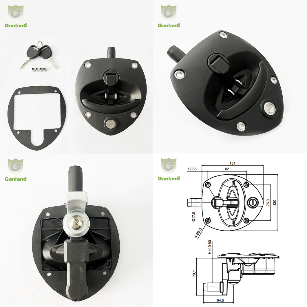 Vector Flush T handle Latch Lock