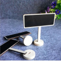 10pcs Wood Blackboard Rectangle Price Display Writing Board Bulletin Board Stick Stand Holder DIY Message Stand Chalkboard