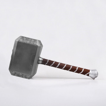 1:1 Thor Thunder Hammer Stormbreaker Weapons Model Figure Thor's Hammer Cosplay Kids Gift Movie Role Playing Safety Toy