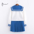 Anime School Uniform Cosplay Japanese School Girl Navy Sailor Blue JK Uniforms College Middle School Uniform For Girls Students