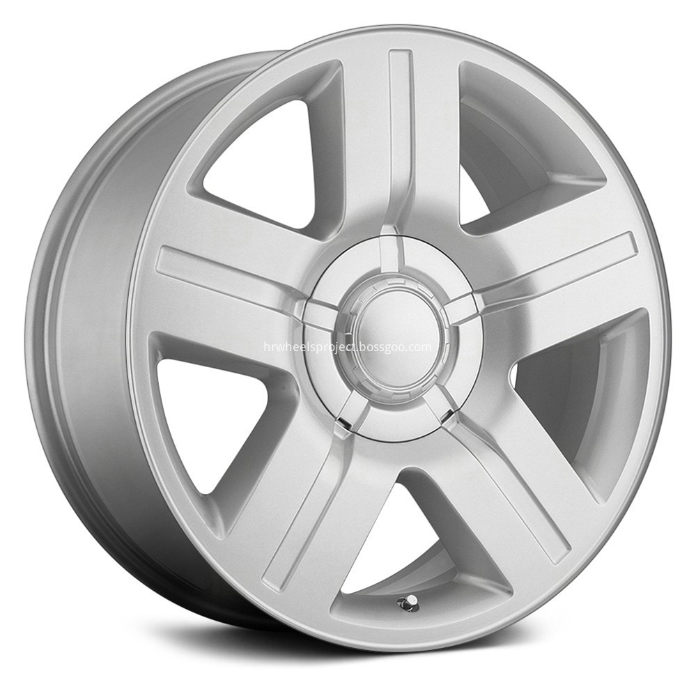 Chevrolet Texas Silverado Replica Wheels Silver