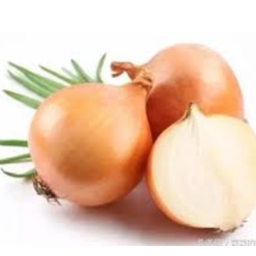 Fresh White Onions and Red Onions
