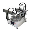 Tabletop screen printing machine with robot