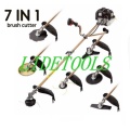 New Model 7 IN 1 Brush Cutter,Whipper Sniper,Grass Trimmer with Metal Blades,Auto Bump Feed Head