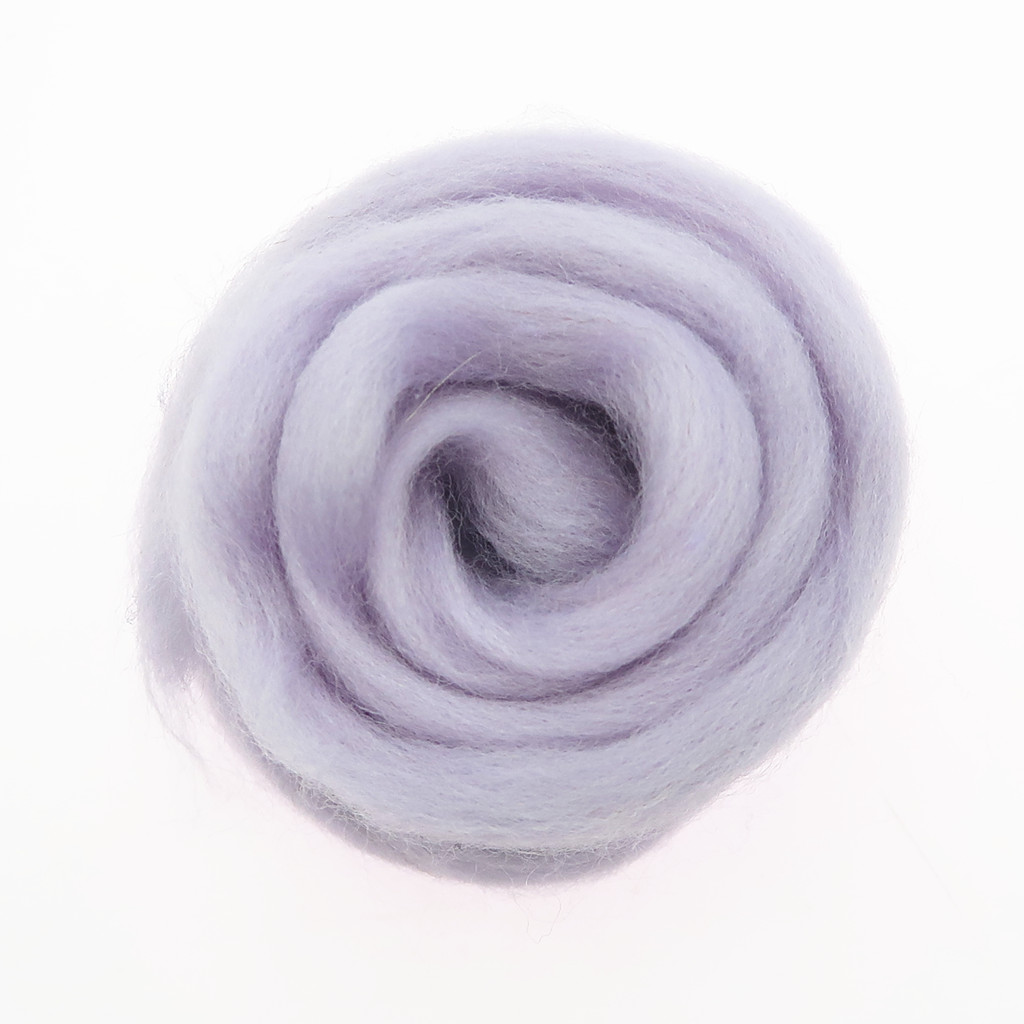 50/100g/ Purple Color Series Wool Fibre Flower Animal Wool Felting Handmade Spinning DIY Craft Materials Tool Felt Felting Wool