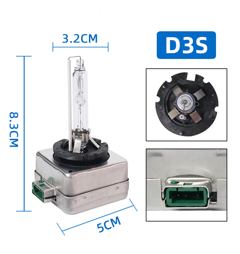 2pcs 12V 35W Xenon Bulbs D3S 4300K 6000K 8000K 10000K 12000K 15000K Xenon Lamp Light New Arrival