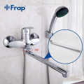 Frap New 3/4'' Bathtub Faucet Pipe Spout Faucet Outlet Pipe Flexible Faucet Pipe Bathroom Faucet 20-50cm Accessories F20f