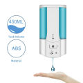 450ml Wall Liquid Soap Dispenser Automatic Intelligent Sensor Induction Touchless Hand Washin Dispensers for Kitchen Bathroom